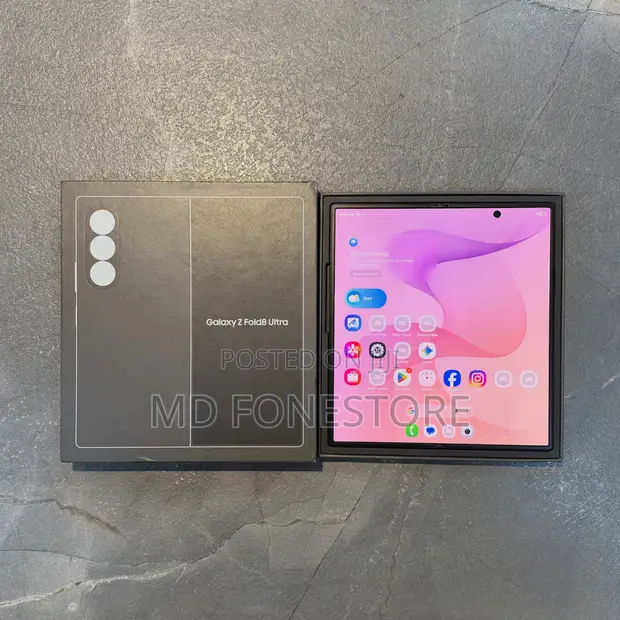 Samsung Galaxy Z Fold8 Ultra 256GB Mpya Nyeusi - 1