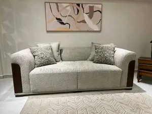 Sofa Set ya Kifahari ya Kisasa ya Viti 6 (3, 2, 1)
