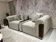 Sofa Set ya Kifahari ya Kisasa ya Viti 6 (3, 2, 1) - 2