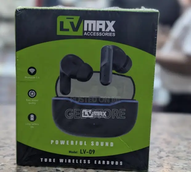 LV Max LV-09 True Wireless Earbuds - 1