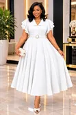 Ladies Modern Classic Wear Dress - 1