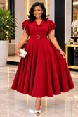 Ladies Modern Classic Wear Dress - 5