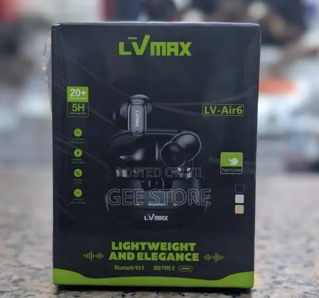 LV-MAX LV-Air6 True Wireless Earbuds - 1