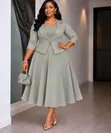Women's Modern Classic Wear Dress - 2