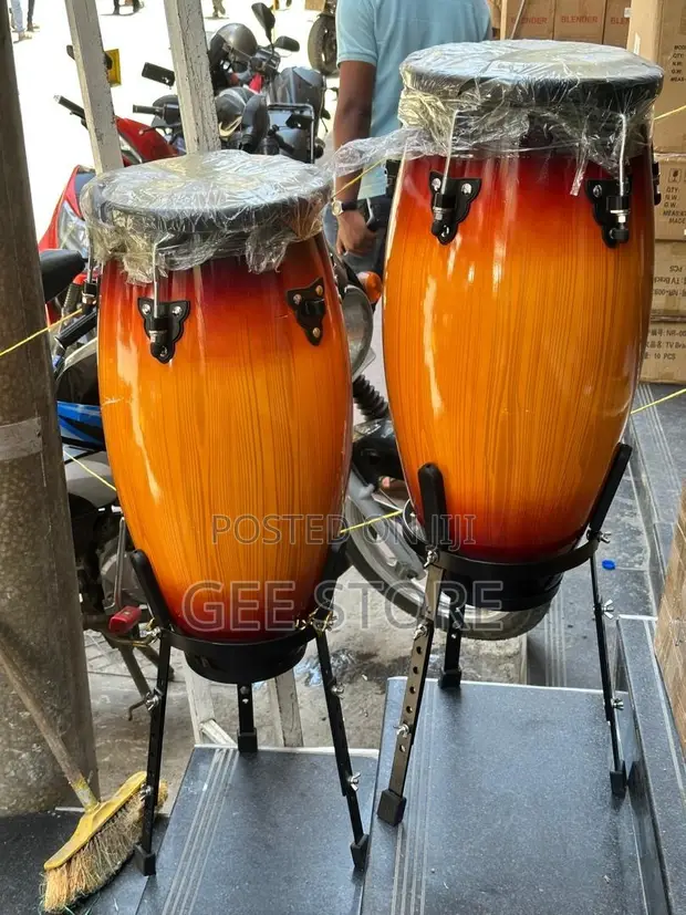 Conga Drums (Tumba) Set - Vintage Sunburst - 1