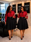 Ladies Modern Fashion Dress - 1