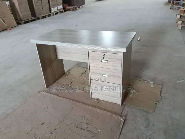 Computer Table with 3 Drawers - 1