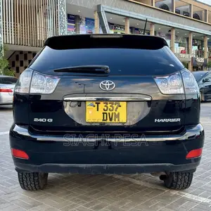 Toyota Harrier 2008 Nyeusi