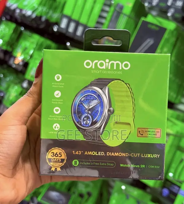 Oraimo Watch Nova 2R (OSW-834) Smartwatch - 1