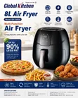Global Kitchen 8L Digital Air Fryer (1800W) - Brand New - 1