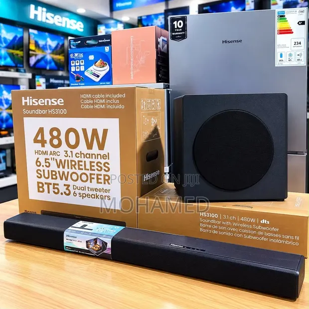 Hisense Sound Bar HS3100 - 480W - 1
