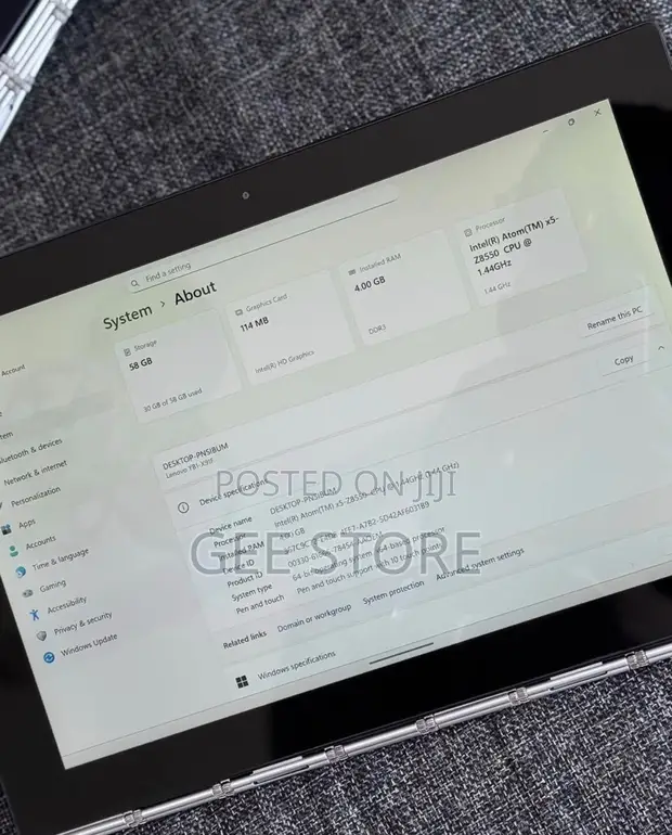 Lenovo Yoga Book YB1-X91F 10.1" Convertible 4GB RAM 64GB Storage - 1