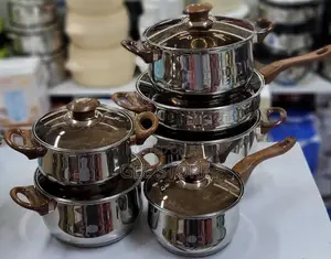 Kaisa Villa 6-Piece Stainless Steel Cookware Set