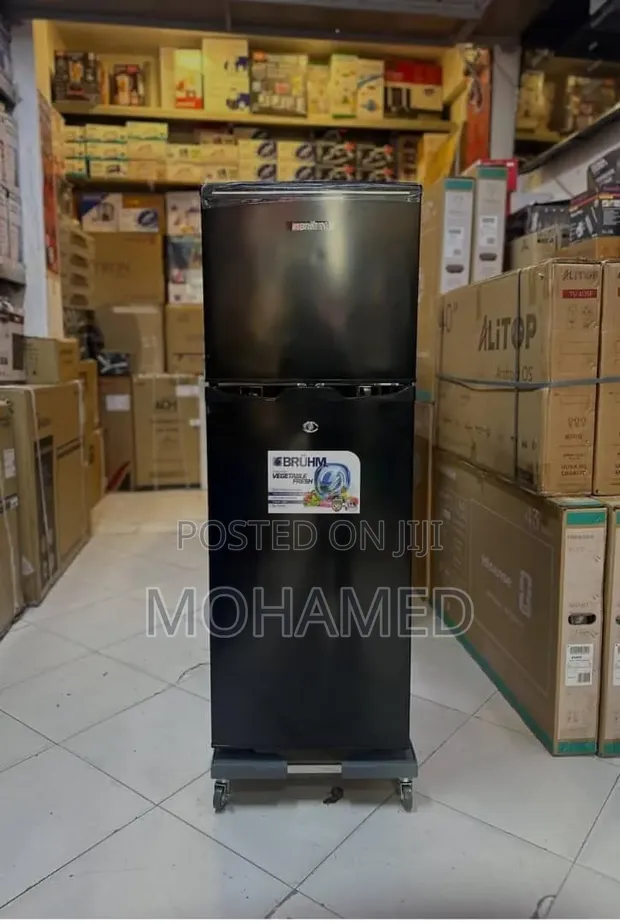 Bruhm Fridge 138L - Black - 1