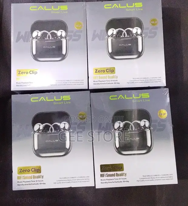 Calus Smart Live Zero Clip True Wireless Earbuds - 1