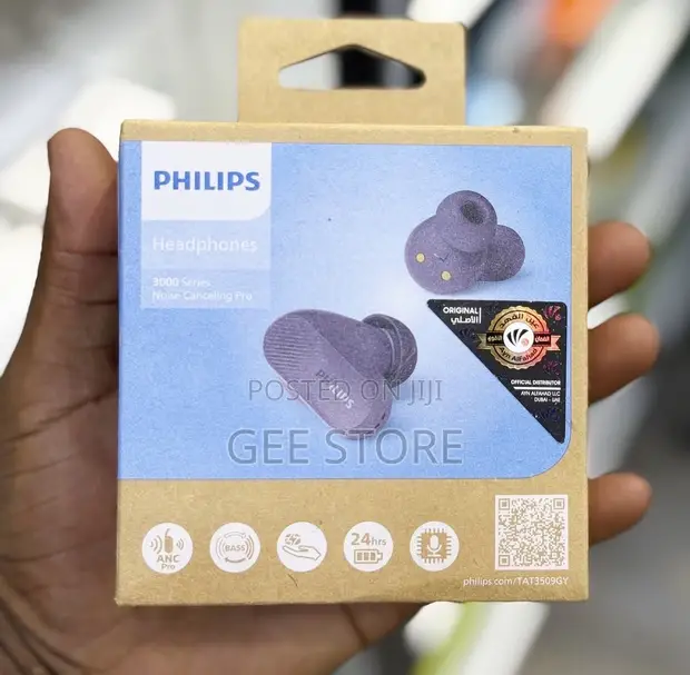 Philips TAT3509GY Series 3000 True Wireless In-Ear Headphones - 1