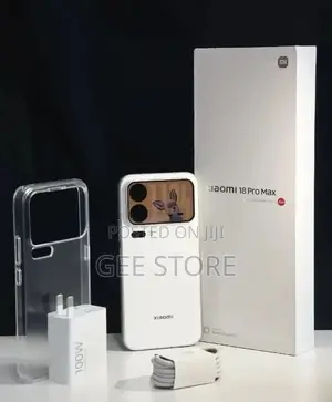 Xiaomi 18 Pro Max 256GB Nyeupe Mpya