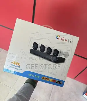 Seti ya Kamera za CCTV za Usalama za ColorVu 5MP 4-Channel