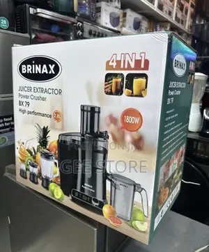 Brinax 4-in-1 Power Crusher Juicer Extractor (BX 79)