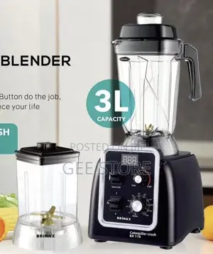 Brinax Caterpillar Crush BX110 3L Heavy-Duty Nutrition Blender