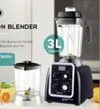 Brinax Caterpillar Crush BX110 3L Blender Nzito ya Lishe - 2