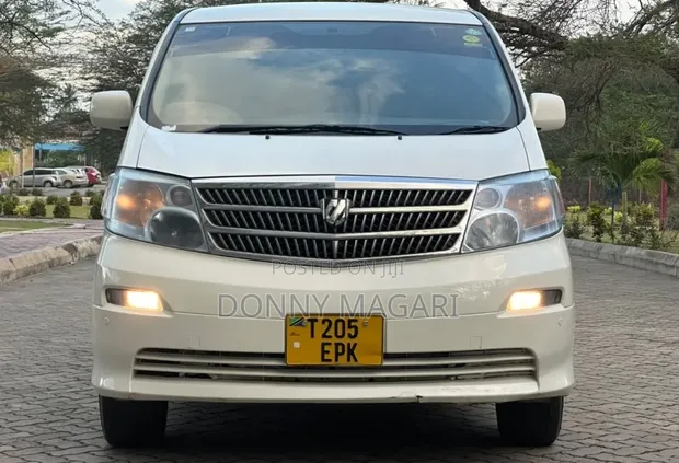 Toyota Alphard 2004 Nyeupe - 1