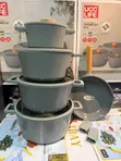 7pcs UCC LIFE Stainless Steel Cookware Set - 2