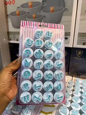 Alphabet Cutter for Cake Decorations