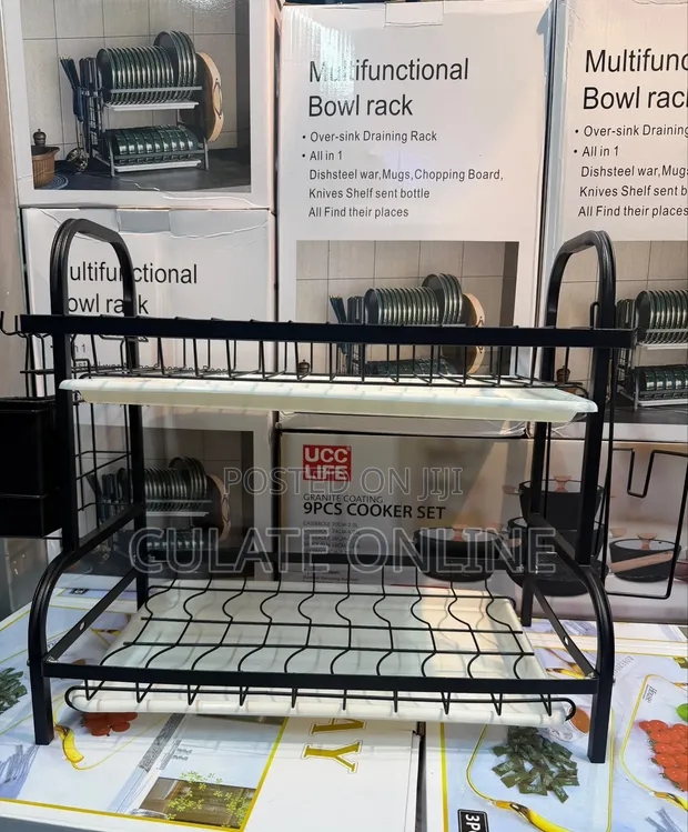 Dish Rack / Stand Ya Vyombo Ngazi 2/3 - 1