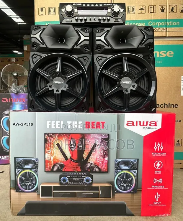 Aiwa AW-SP510 500W Home Theater Speaker System - 1