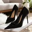 Bigtree Elegant Pointed Toe Stiletto Pumps - 3