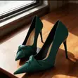 Bigtree Elegant Pointed Toe Stiletto Pumps - 5