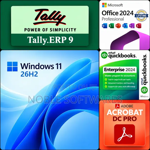 Windows 11 Pro + Office 2024 + Accounting Software - 1