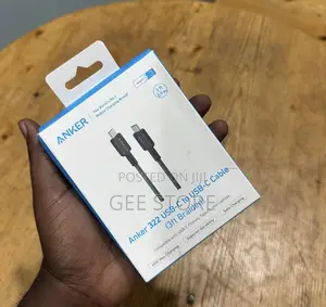 Anker 322 USB-C to USB-C Cable (3ft, Braided, 60W)