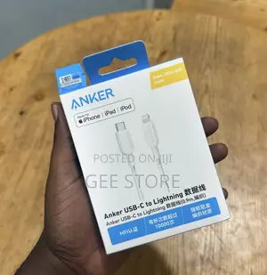 Kebo ya Anker USB-C kwenda Lightning (0.9m, Braided Nylon)