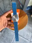 Mini Focus Silicone Strap Watch - Blue - 2