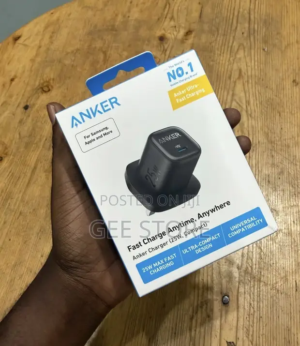 Anker 25W Compact USB-C Fast Charger - 1