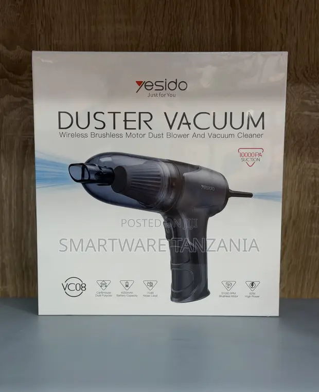 Yesido VC08 Duster Vacuum Cleaner, 10000PA Suction - 1