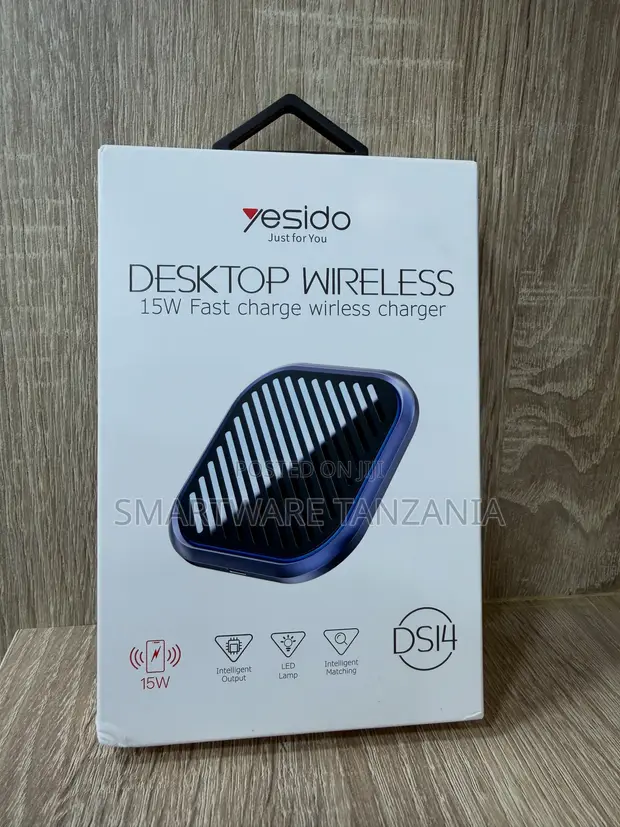 Yesido Desktop Wireless Charger 15W Fast Charge - 1