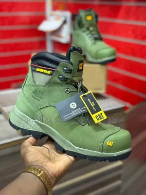 Caterpillar (CAT) Men's Leather Work & Safety Boots