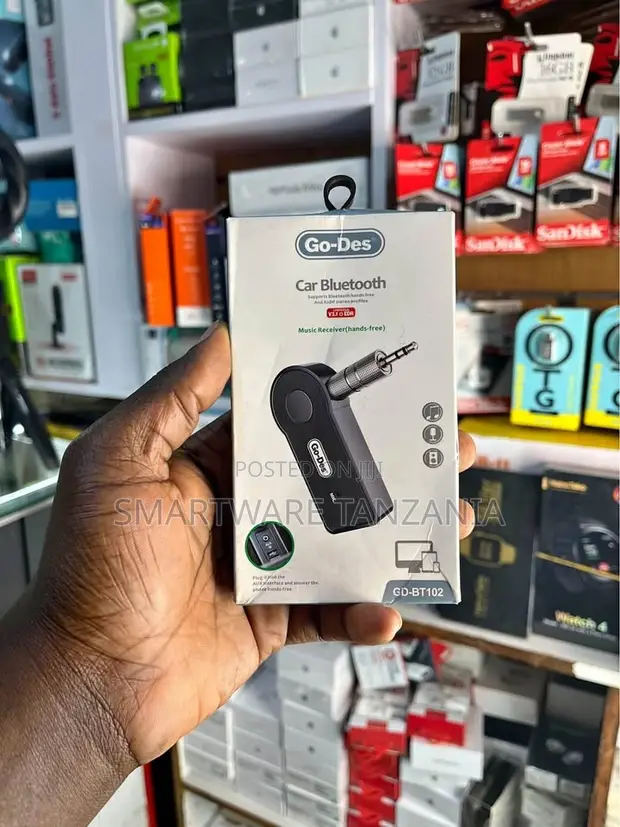 Go-Des Car Bluetooth Music Receiver 3.5mm AUX - 1