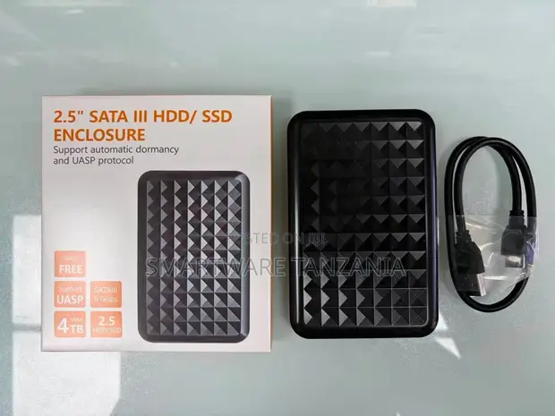 2.5" SATA III HDD/SSD Enclosure, 6Gbps, UASP - 1