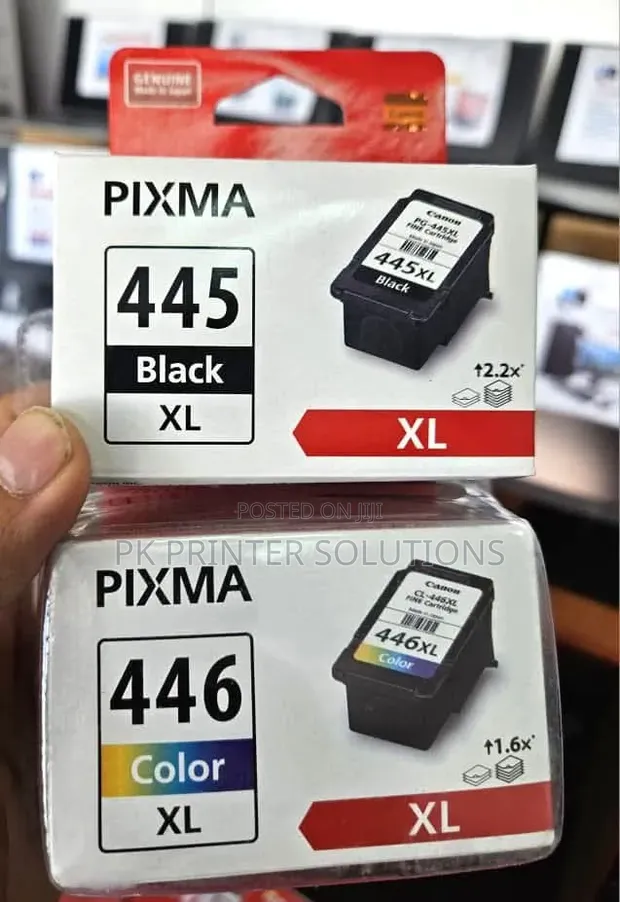 Canon 445/446 Cartridge - Black & Color (Refurbished) - 1