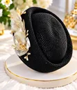 Decorative Ladies Mesh Cape Hat Kofia Nzuri - 3