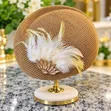 Decorative Ladies Mesh Cape Hat Kofia Nzuri - 4