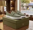 Hermes Loafers za Suede Zenye H Logo - 2