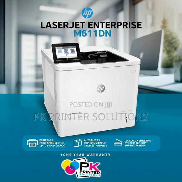 HP LaserJet 611dn Printer - Duplex/Network - 1