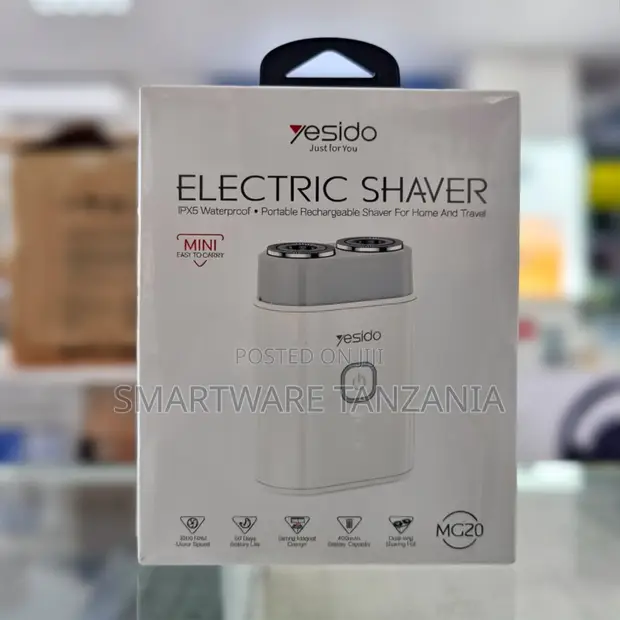 Yesido Electric Mini Shaver MG20, IPX5 Waterproof - 1