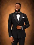 Oscar de la Renta Double Breasted Suit for Men - 1
