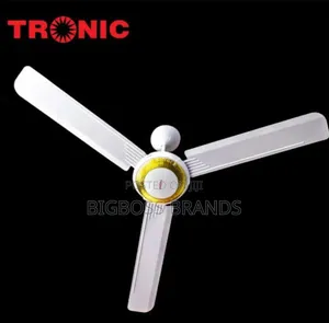 Tronic Ceiling Fan 56" - Nyeupe na Dhahabu